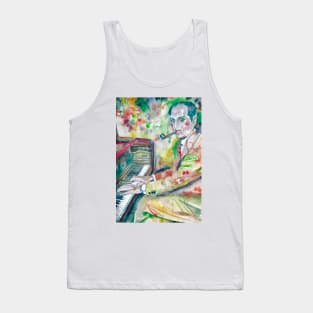 GEORGE GERSHWIN watercolor portrait Tank Top